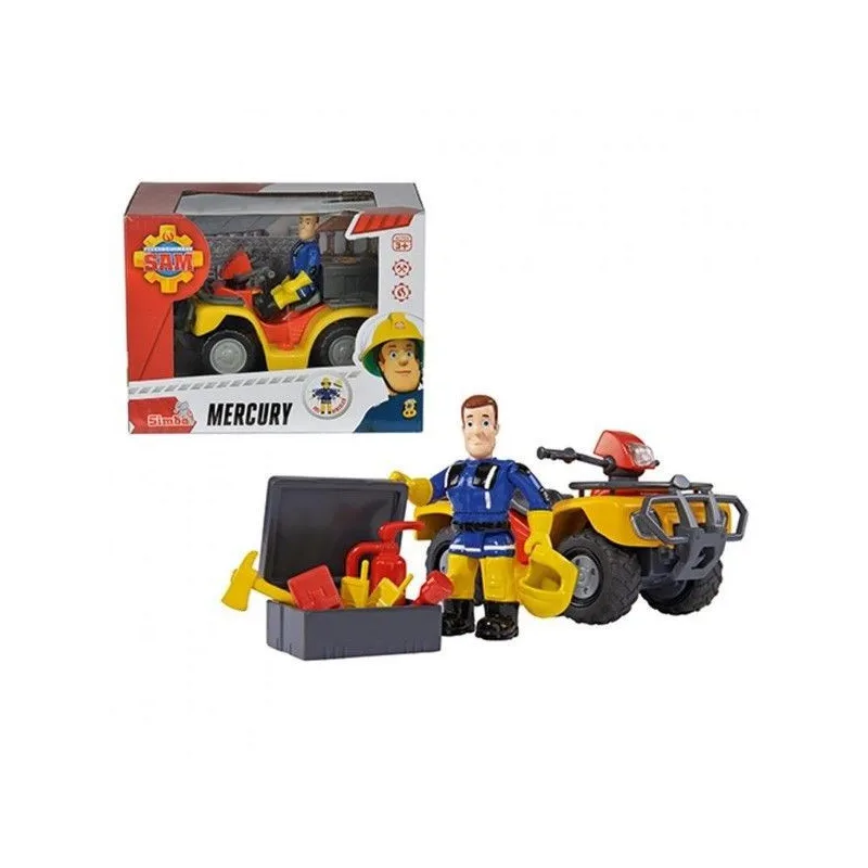 Strażak Sam Quad Mercury z figurką