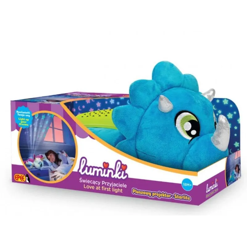 Luminki pluszowy projektor Dinuś