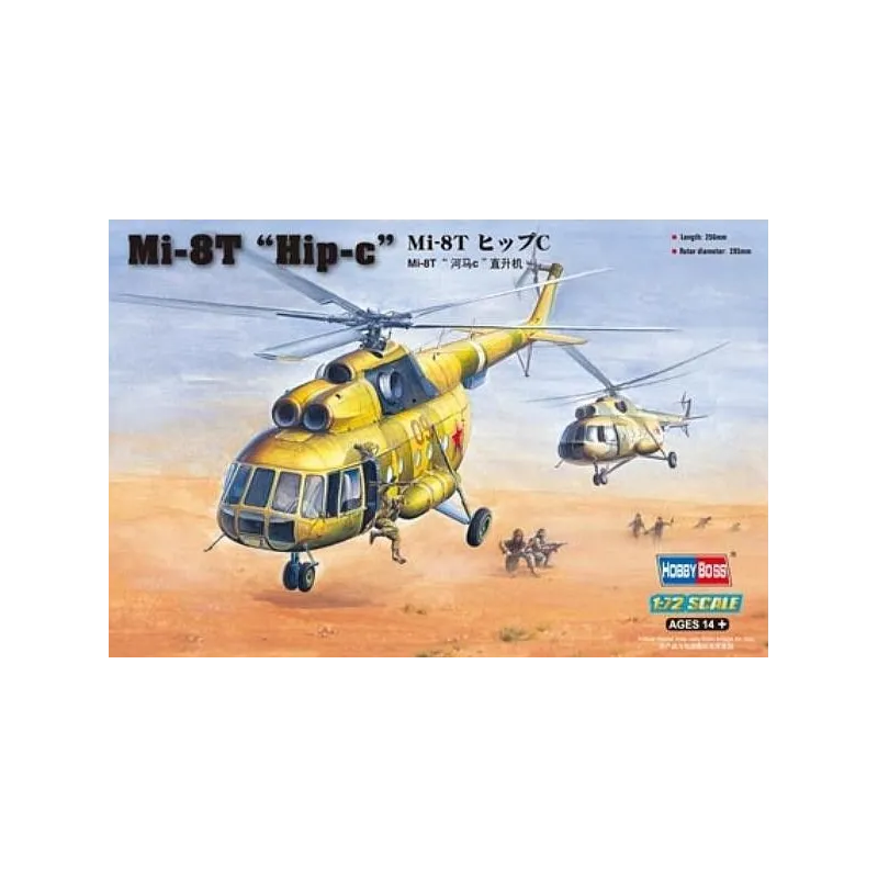 Model plastikowy Mi-8T Hip-C