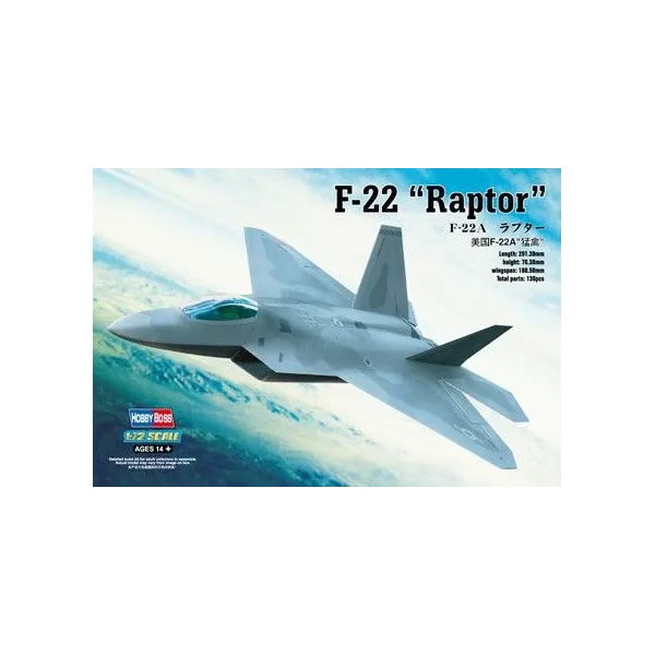 Model plastikowy F-22A Raptor