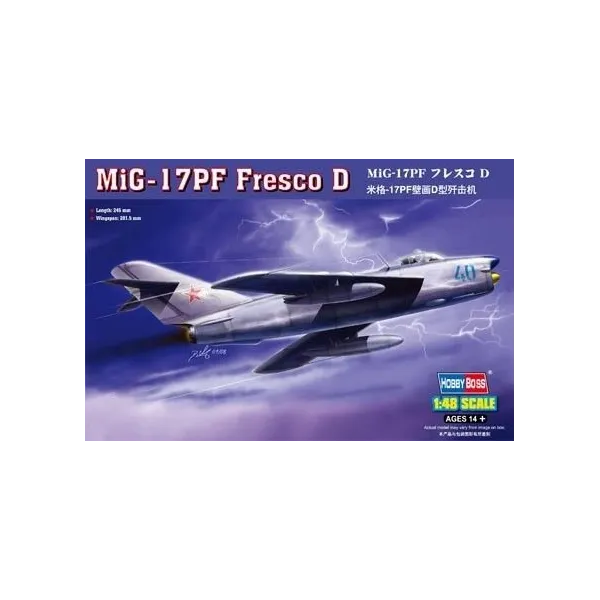 HOBBY BOSS MiG-17PF Fres co D