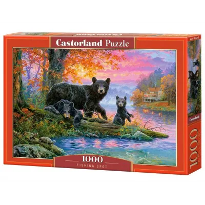 Puzzle 1000 elementów Rodzina niedźwiedzi