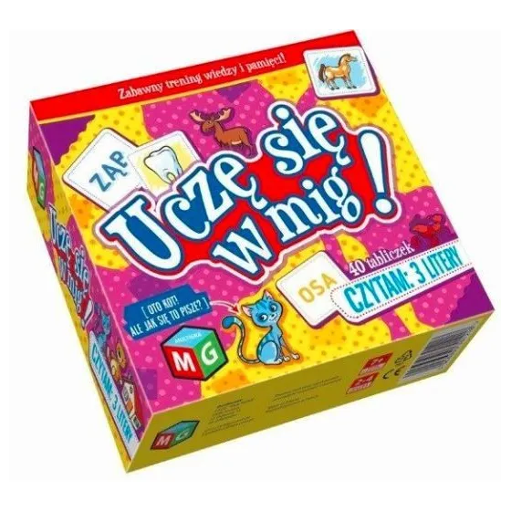 Gra Czytam: 3 litery. Uczę się w mig