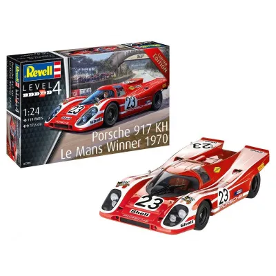 Model plastikowy samochód Porsche 917K LEMANS Winne 1/24