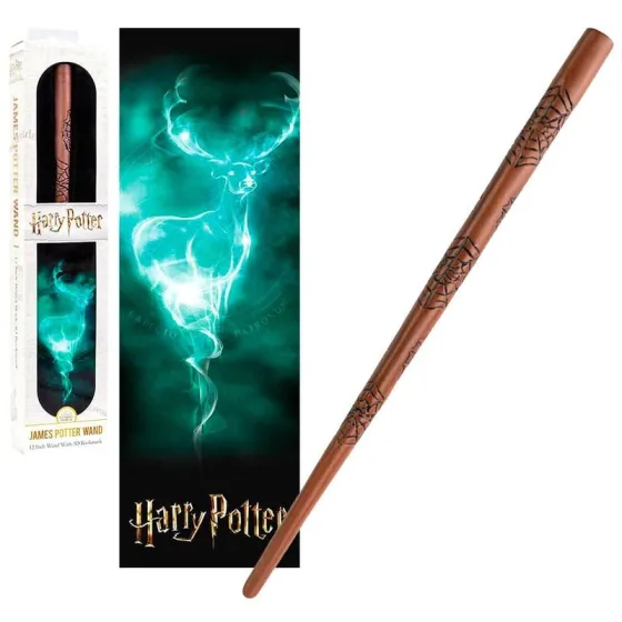 Harry Potter James Potter Wand+3D Bookmark