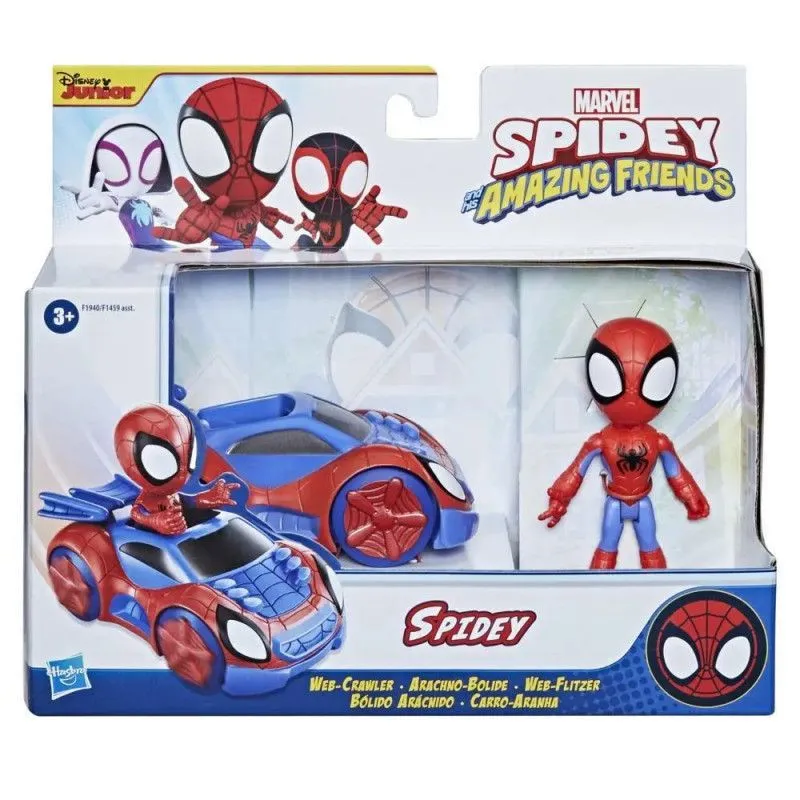 Figurka z pojazdem Spidey i Super-Kumple Spidey Web Crawler