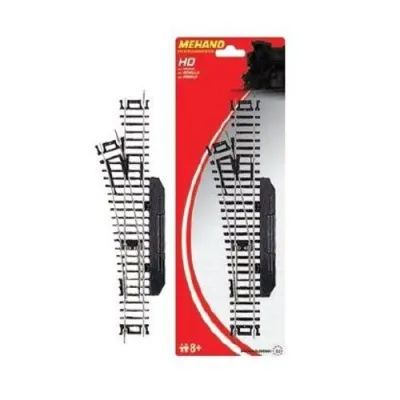 Tor zwrotnica lewa (ręczna) H0