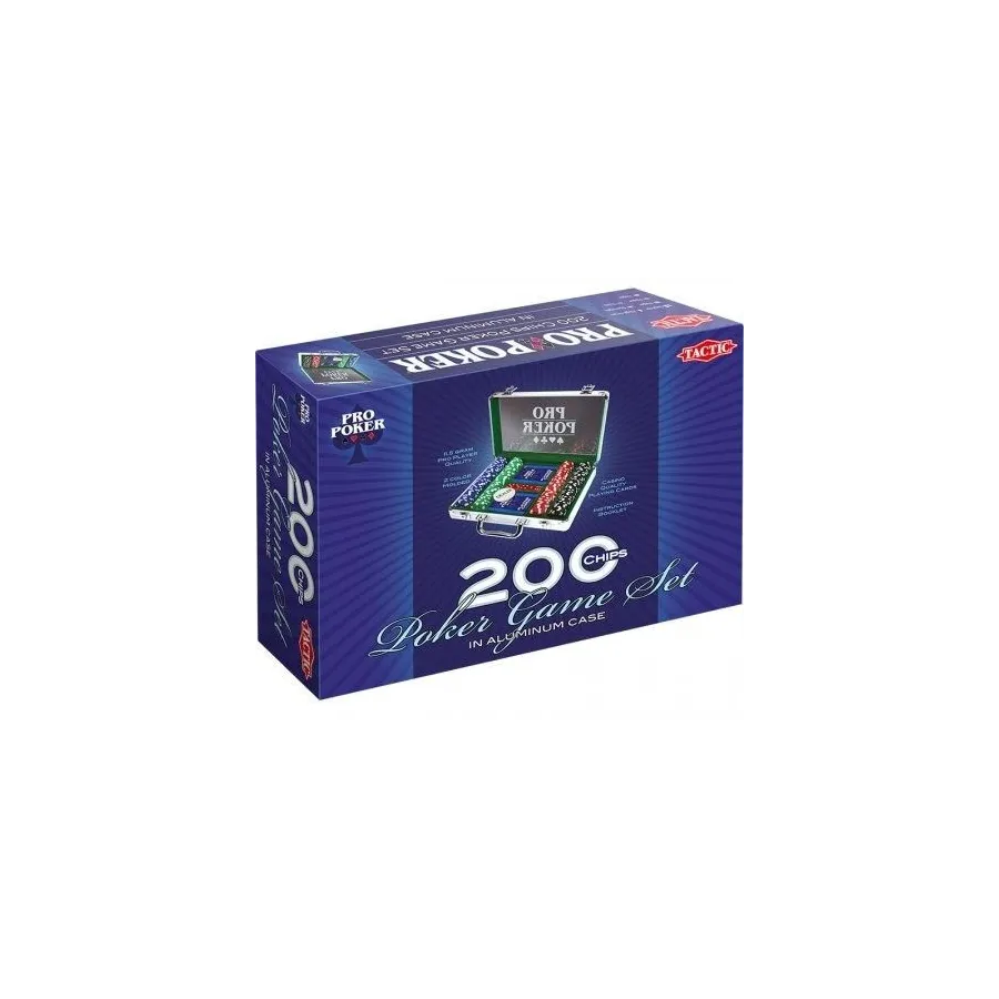 Gra Pro Poker Alu Suit 200 żetonow