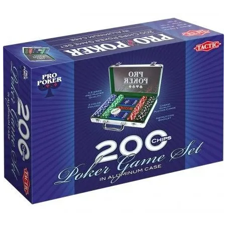 Gra Pro Poker Alu Suit 200 żetonow