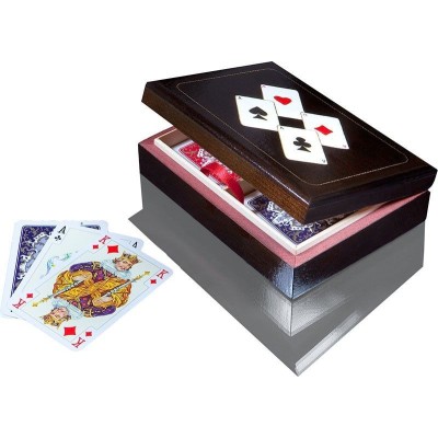 Karty Lux w szkatułce z Asami