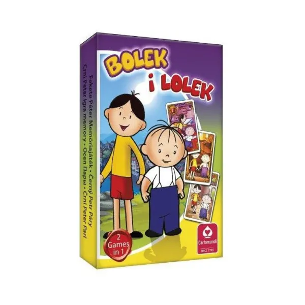 Karty Piotruś i Memo Bolek i Lolek