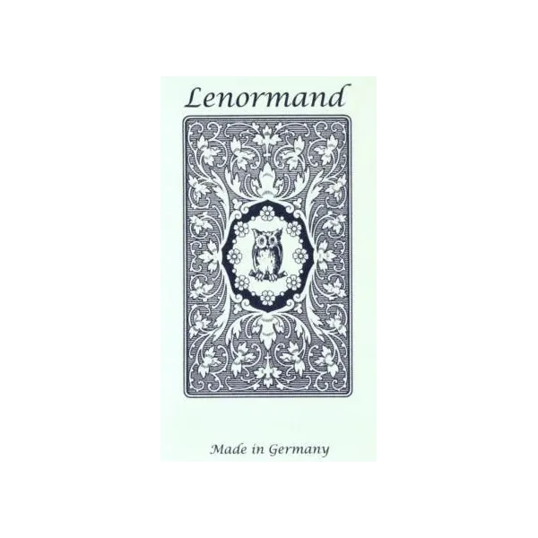 Karty Tarot Mlle Lenormand Blue Owl GB