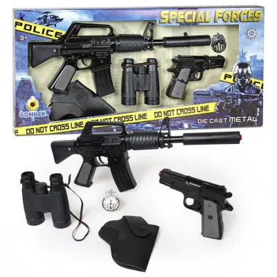 Zestaw policjanta 5 elementów Gonher
