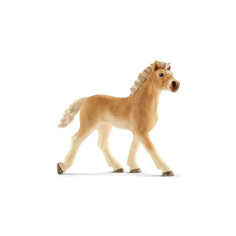 Figurka Źrebię rasy Haflinger Horse Club Red