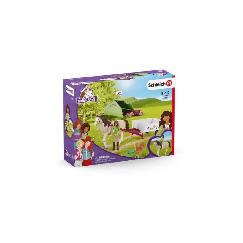 Zestaw figurek Horse Club, Sarah i wycieczka kempingowa