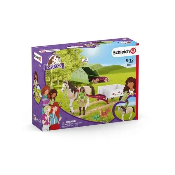 Zestaw figurek Horse Club, Sarah i wycieczka kempingowa
