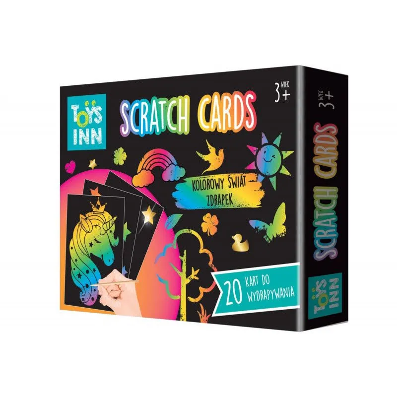 Zestaw kreatywny zdrapki