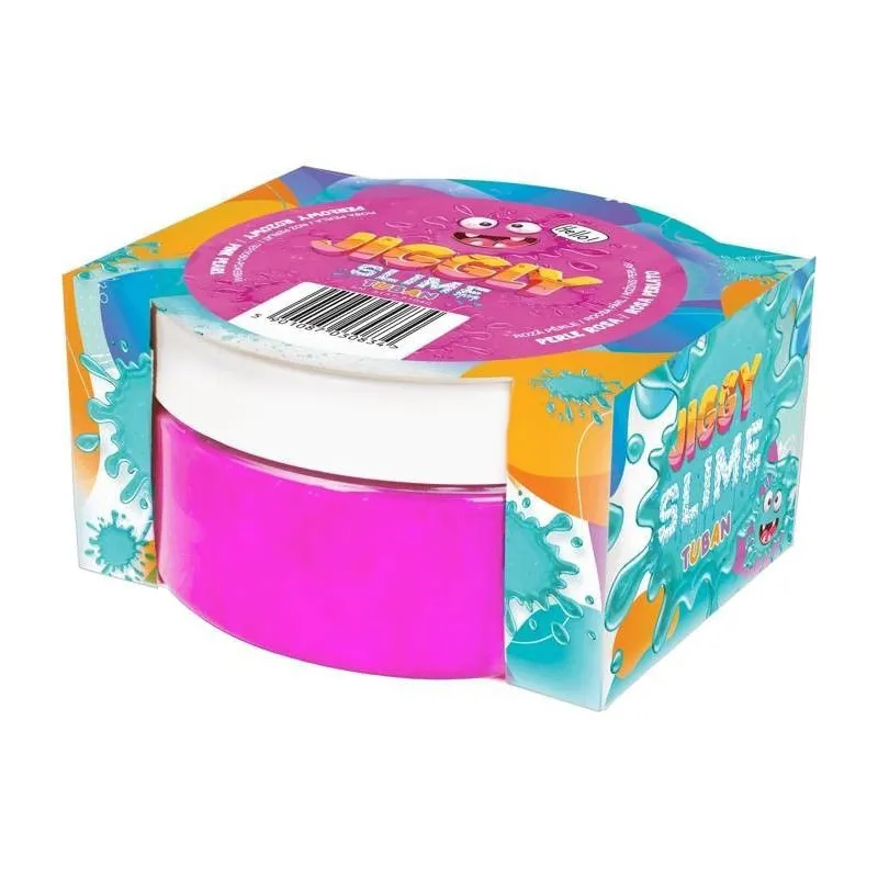 Slime Jiggly - różowy perłowy 200g