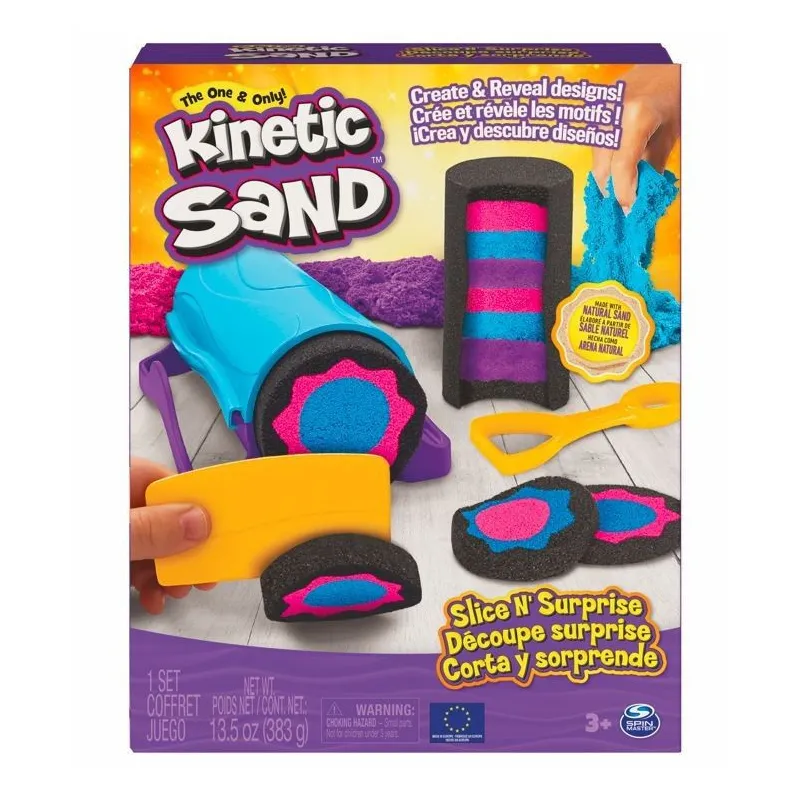 Zestaw z akcesoriami Kinetic Sand Zaskakujące efekty