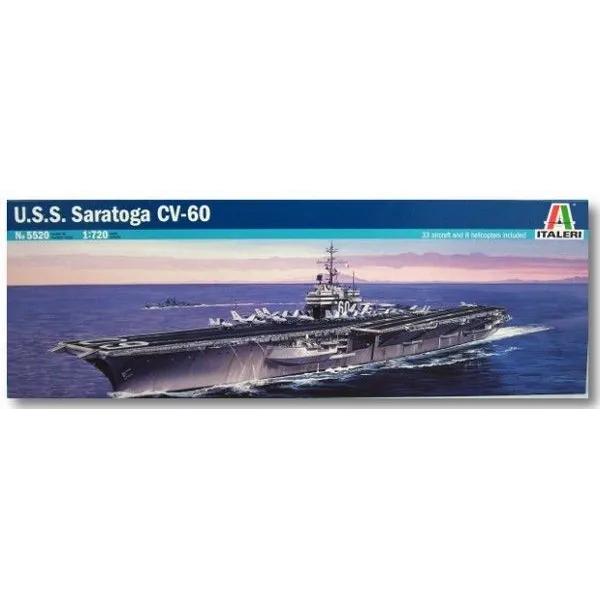 ITALERI U.S.S. Saratoga CV-60