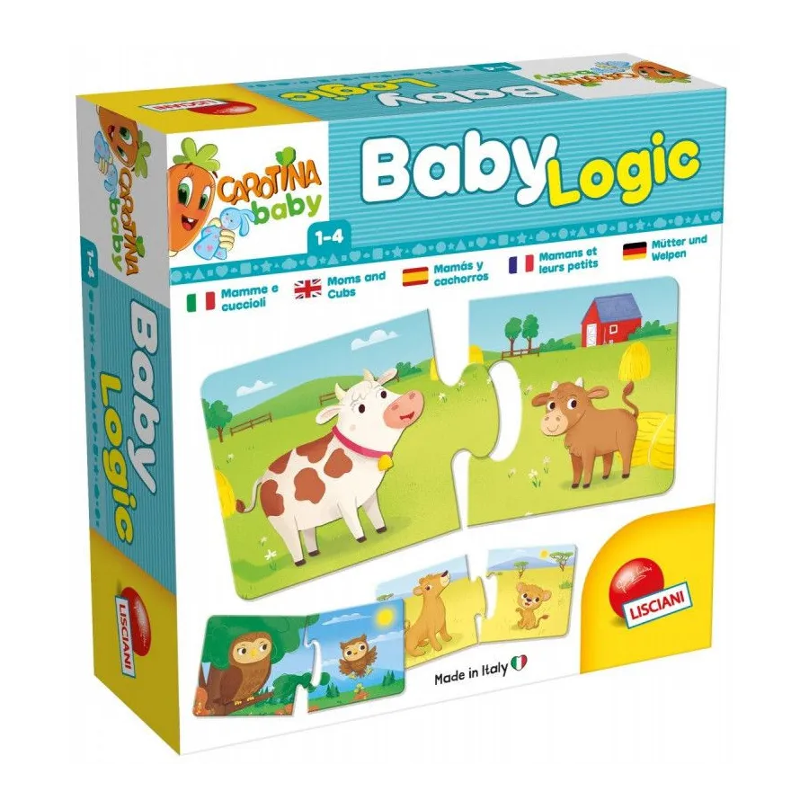 Gra Carotina Baby Logic Mamy i ich dzieci
