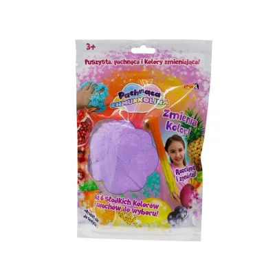 Masa plastyczna Pachnąca Chmurkolina S3 1-pack zmieniająca kolor 60g fioletowy/różowy (granat)