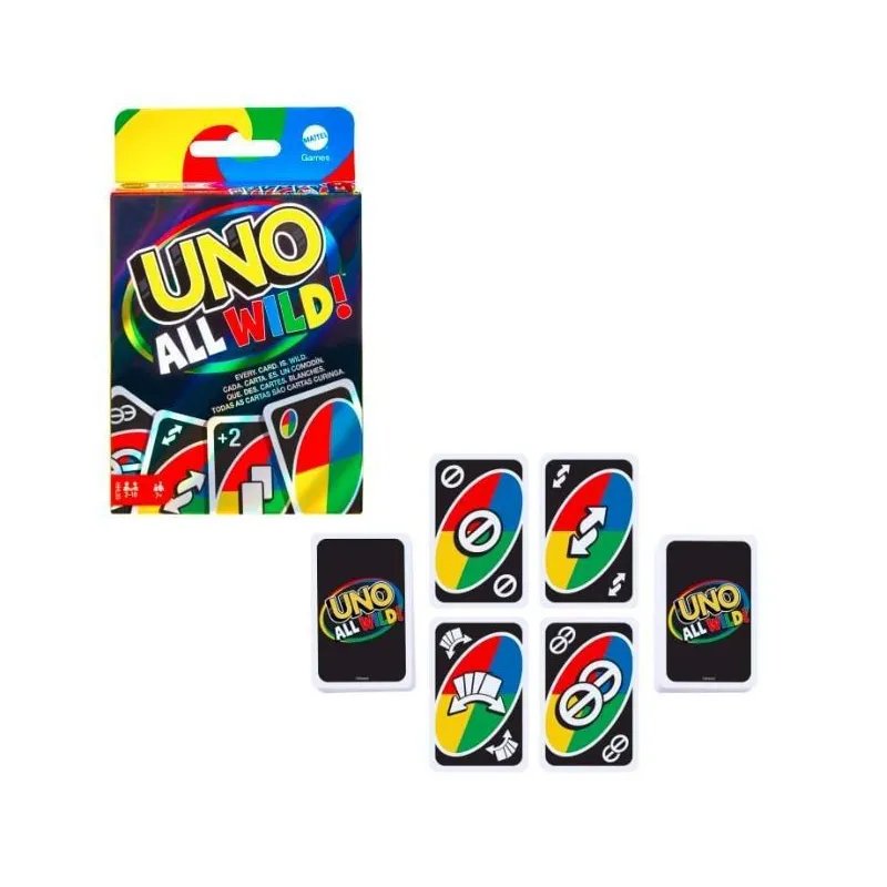 Gra UNO All Wild Dzikie karty