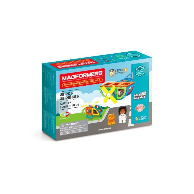 Klocki magnetyczne Aviation Adventure