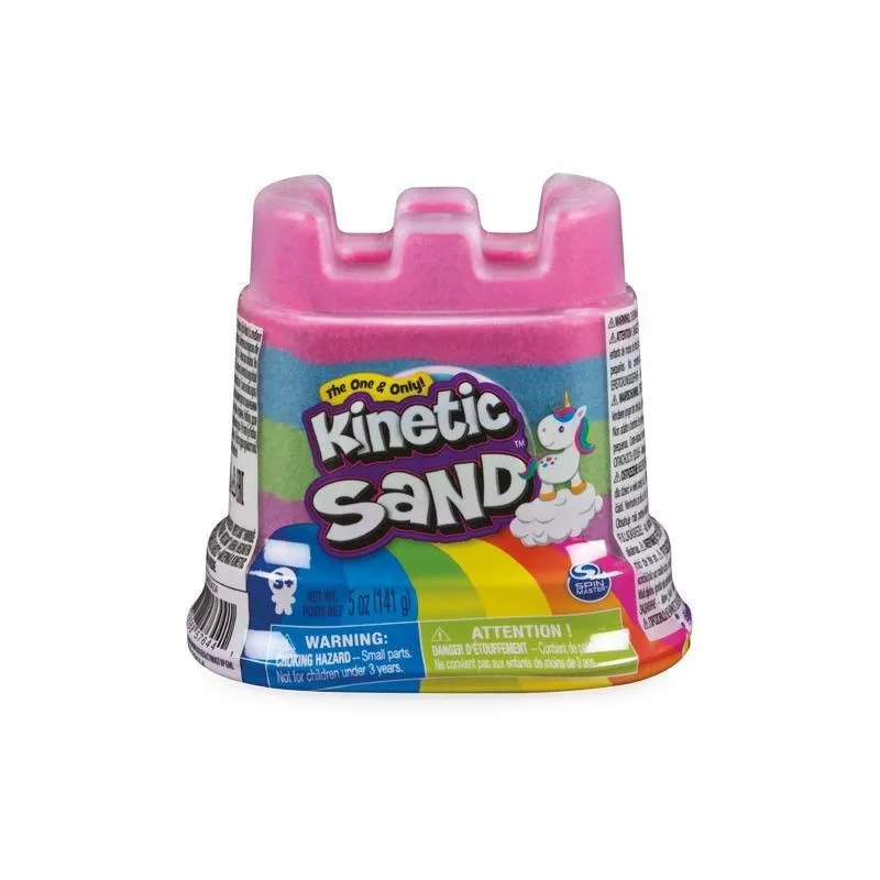 Piasek kinetyczny Kinetic Sand Mini Tęczowy Zamek