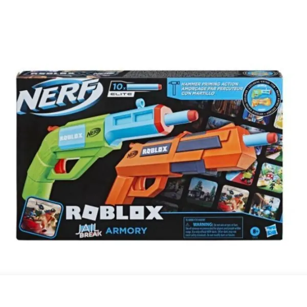 Wyrzutnie Nerf Roblox Jailbreak Armory