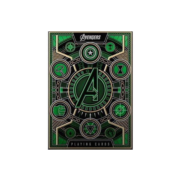 Karty Avengers talia zielona