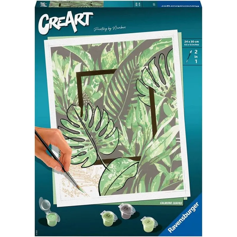 Malowanka CreArt Seria Premium B Liście