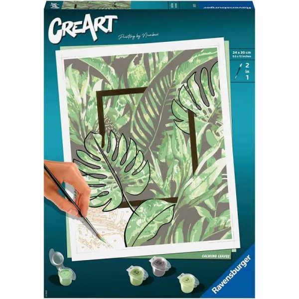 Malowanka CreArt Seria Premium B Liście