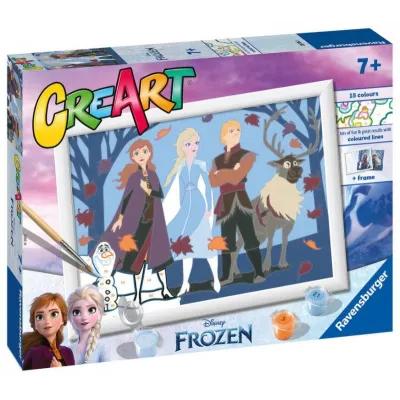 Malowanka CreArt dla dzieci Frozen Najlepsi Przyjaciele