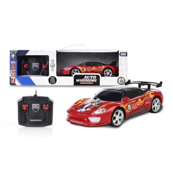 Auto R/C czerwone