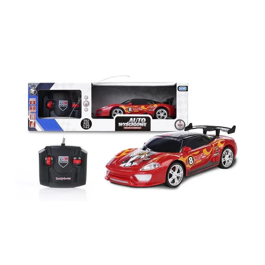 Auto R/C czerwone