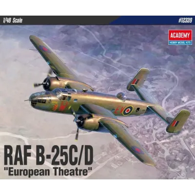 Model plastikowy B-25C/D European Theatre