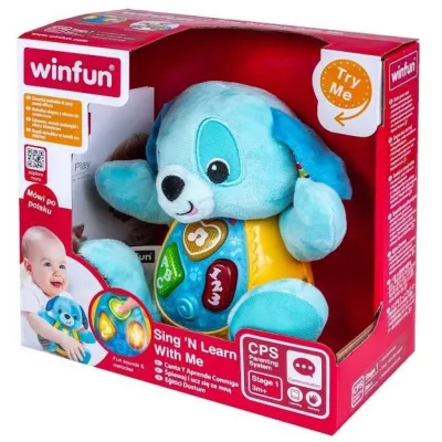 Maskotka interaktywna Przytulaczek Piesek Szczekuś