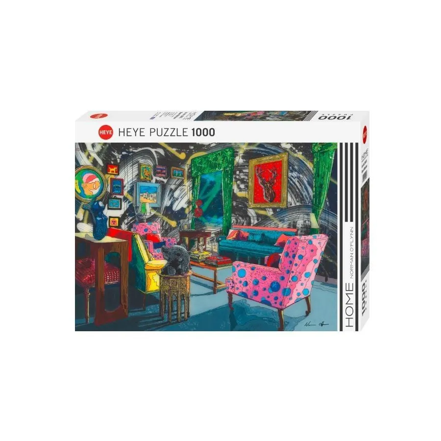 Puzzle 1000 elementów Pokój z jeleniem