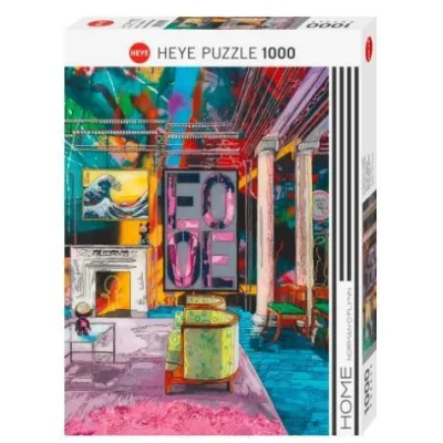 Puzzle 1000 elementów Pokój z falą