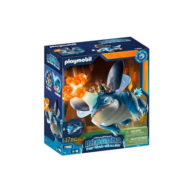 Zestaw z figurkami Dragons 71082 Plowhorn & D'Angelo