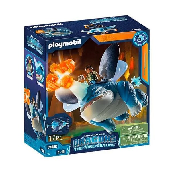 Zestaw z figurkami Dragons 71082 Plowhorn & D'Angelo