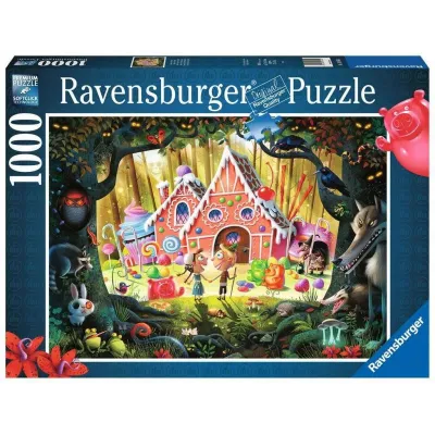 Puzzle 1000 elementów Jaś i Małgosia