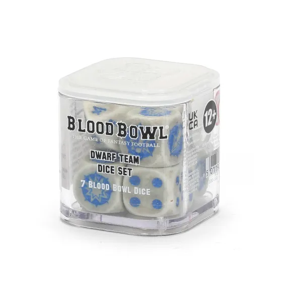 Blood Bowl: Dwarf Team Dice Set