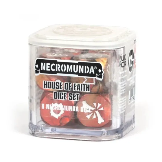 Blood Bowl : Necromunda House Of Faith Dice Set