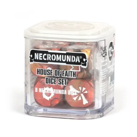 Blood Bowl : Necromunda House Of Faith Dice Set