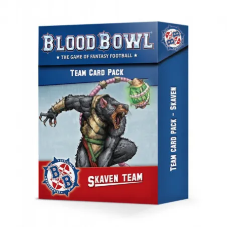 Blood Bowl: Skaven team card