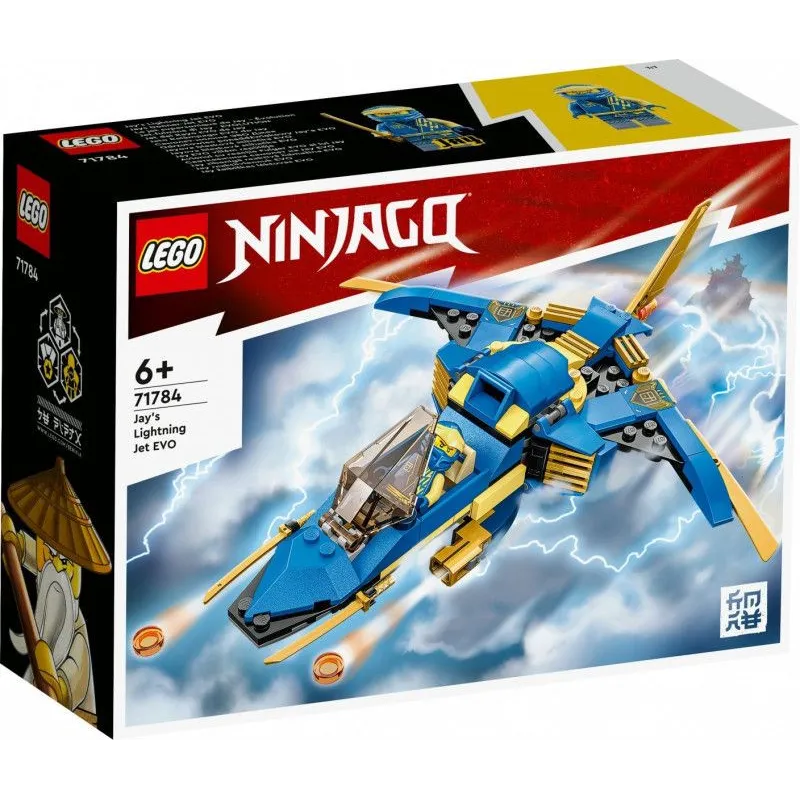 Klocki Ninjago 71784 Odrzutowiec ponaddźwiękowy Jaya EVO