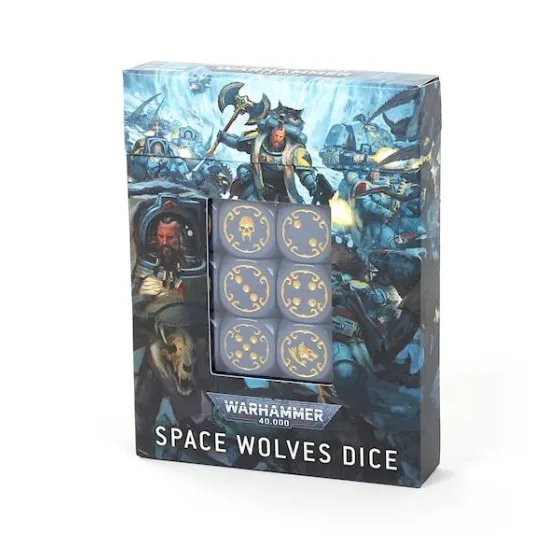 Warhammer 40K : Space Wolves Dice