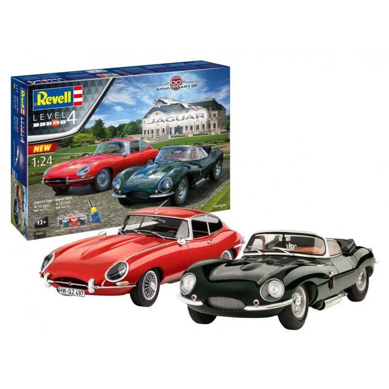 Zestaw upominkowy Samochody Jaguar 100TH Anniversary 1/24